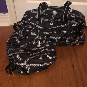 NWOT BRIGHTON TRAVEL BAGS SET 1 duffle w/ backpack